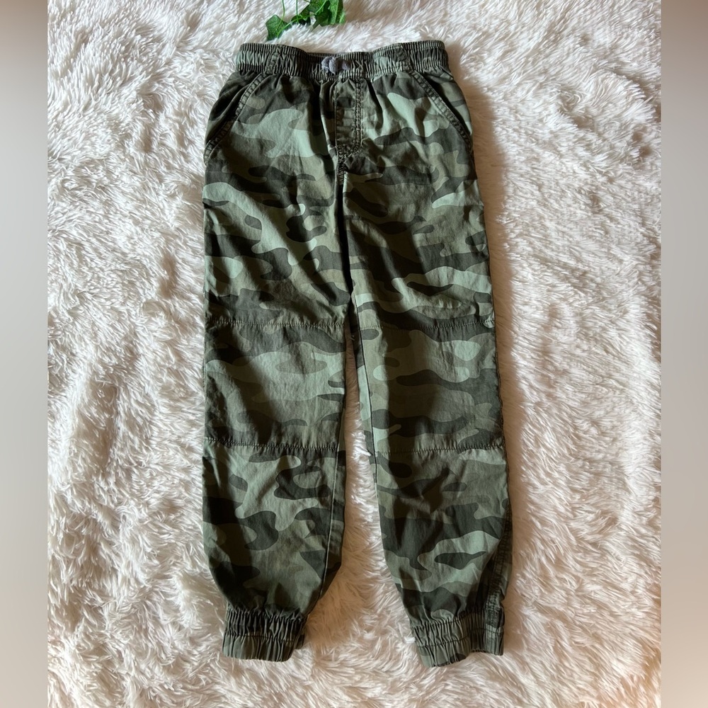 Carter's Green Camouflage Jogger Pants